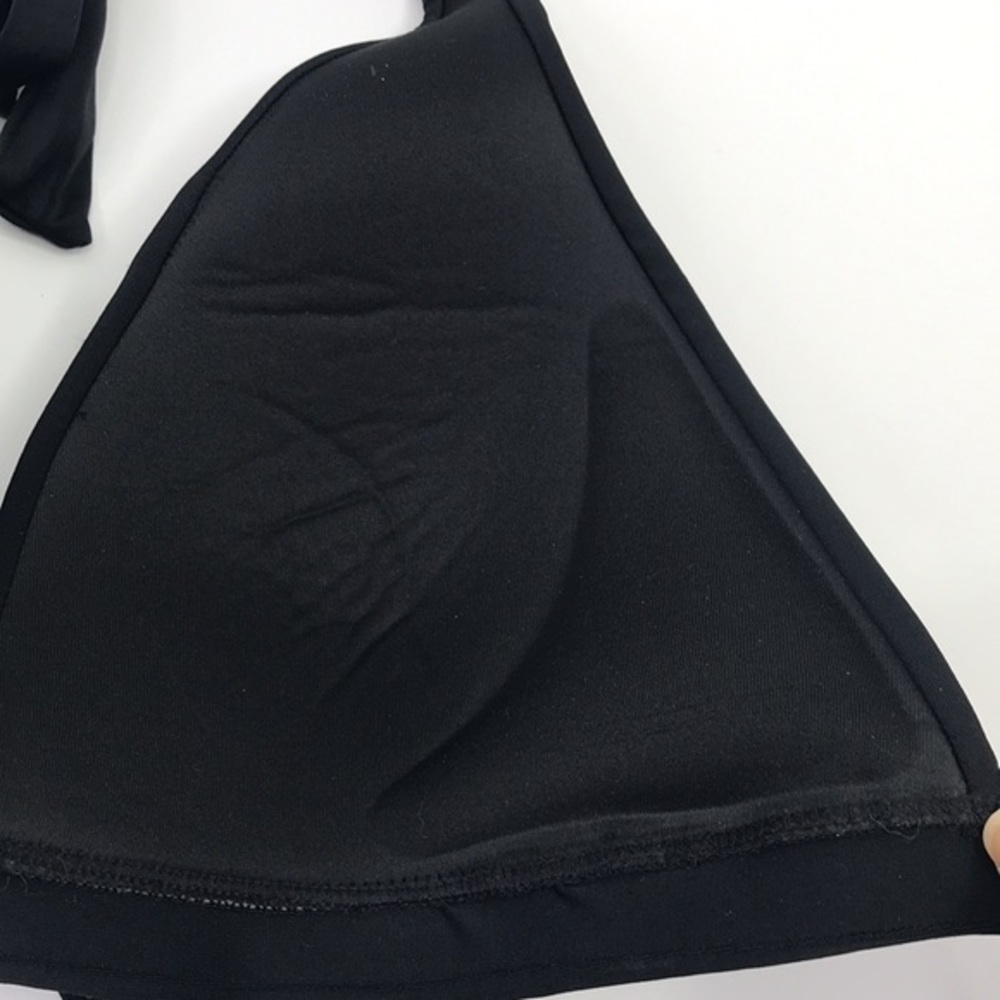 ARIZONA Bikini Top  Solid Black Sz XL - Picture 3 of 7